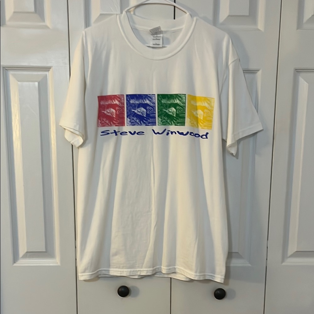 Steve Winwood RARE Graphic Band T-Shirt